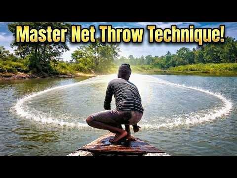 Unbelievable Cast Net Fishing Videos | Catching Lot of Fish by Cast Net | Net Fishing Videos