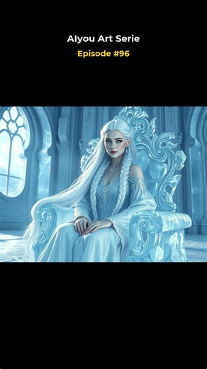 ❄️ Ice Queen's Serene Embrace: AI Art You NEED to See!