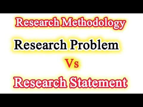 Difference Between Research Problem and Research Question | Research