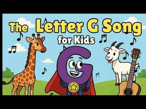 The Letter G Song 🦍 Learn the Alphabet & Phonics for Kids