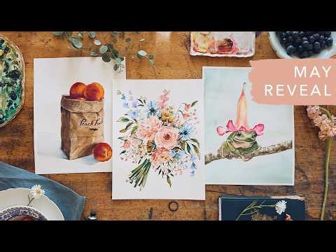 May Digital Pack Reveal | Farmers Market Inspired Painting Projects