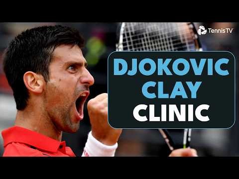 Novak Djokovic Clay Court MADNESS 🔥 | Best Djokovic ATP Tour Clay Points