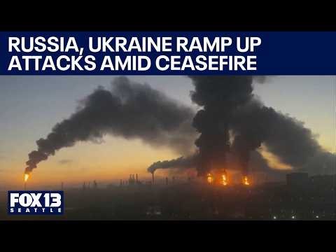 Attacks ramp up in Russia-Ukraine war as Zelenskyy questions Starlink outage