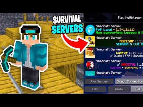 Top 10 BEST Survival SMP Servers For Minecraft 2026! - Java & Bedrock