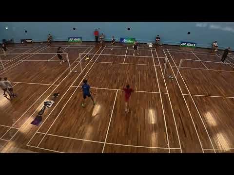 Badminton Alberta | CWC Tournament | U15 Doubles Conso Semi | Gian & Lucas vs Emmett & Jeremy | Set2