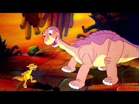 Little Foot makes Baby Dinosaur Friends | The Land Before Time | CLIP