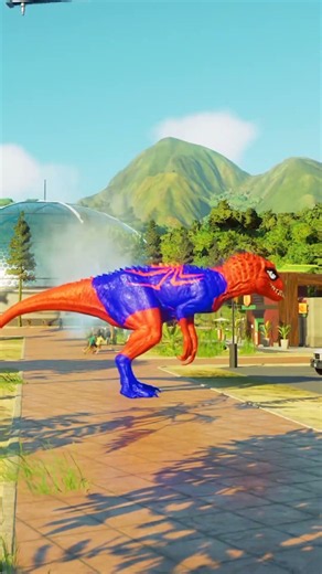 Spider Indominus Rex Break Out & Hunting
