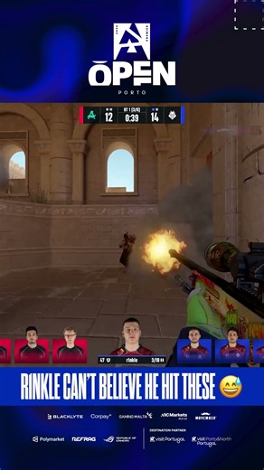 Even r1nkle couldn't believe he hit these shots 😅 @G2CS