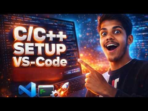 How to Setup VS Code for C/C++ in 2026 Update Latest V: MinGW Compiler & Run Code! 🚀