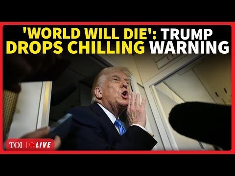 'World Will Die If...': Trump's Deadly Ultimatum On Cam | Trump Latest News | USA Today