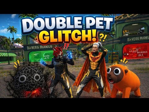 DOUBLE PET TRICK in Free Fire 😱 Steal A Pet Secret Trick