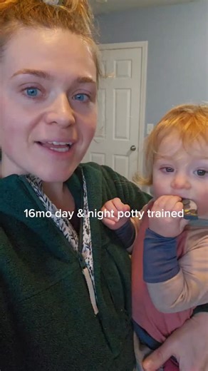 ✨ potty-trained, adjective having been taught to use the toilet ✨ Where we are now: We have not been using any diapers, pull-ups, etc since about 15 months. Before that, we very rarely had accidents in the pull up or cloth diaper, but it's what we had and used when out and about. Around the house, I mostly had her in underwear or nothing. 📙 A little history: We started doing EC around 4 to 5 weeks old. Off the back, I caught about 70% of pees. It took until around 4 months to consistently catch