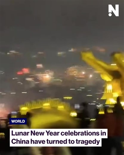Incredible footage of Lunar New Year fireworks in China but sadly some celebrations have turned to tragedy after a fireworks store explosion killed at least 12 people. https://thenightly.com.au/world/asia-pacific/lunar-new-year-chaos-as-fireworks-store-explodes-killing-at-least-12-in-china-c-21686206 | PerthNow