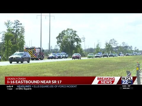 1 person killed in I-16 crash