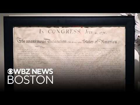 Boston exhibit looks at story behind Declaration of Independence