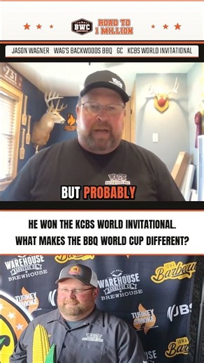 He won the KCBS World Invitational. What makes the BBQ World Cup different? #Shorts