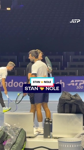 Stan Wawrinka and Novak Djokovic Swiss Indoors Basel final moments: Enjoy the last ride