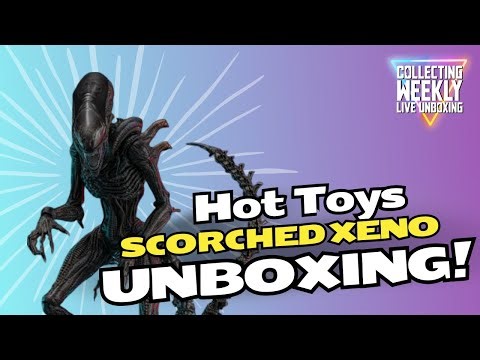 Collecting Weekly Live Unboxing | Hot Toys Scorched Xenomorph 1/6 Scale Figure Review