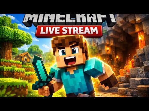 Minecraft SMP Day 2🔴 | Java + PE Crossplay | Public Join