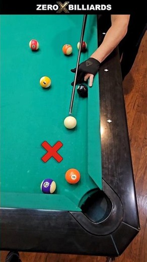 A BETTER Way to Play This Shot - Pro Tips #billiards #pool1 #8ballpool