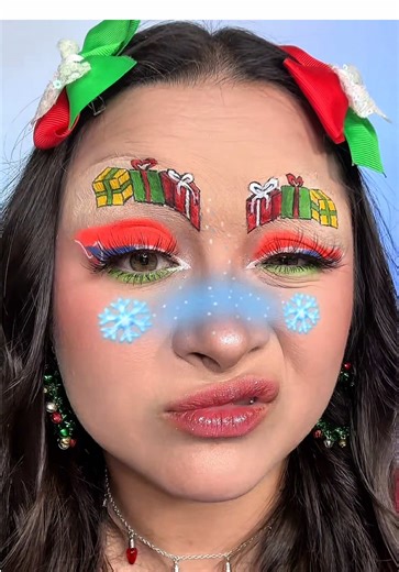 Holiday Filter Makeup Transformation