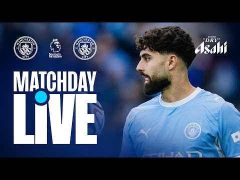 MATCHDAY LIVE! | CITY ARE SEVEN WINS FROM SEVEN! | Man City 3-2 Ipswich Town | Premier League