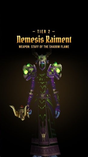 Troll Warlock in EVERY Classic Tier Set | WoW Forever | Female Version