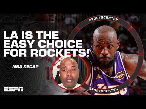 The Lakers are the EASY CHOICE for Rockets in the 1st Round 👀 - QRich | SportsCenter