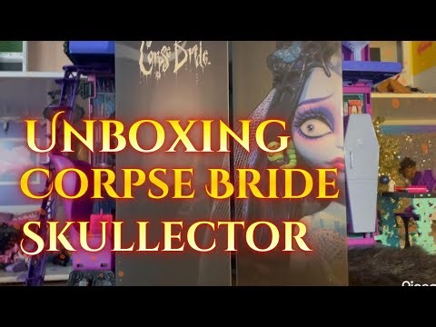 🪱 Unboxing - Corpse Bride Skullector 💀