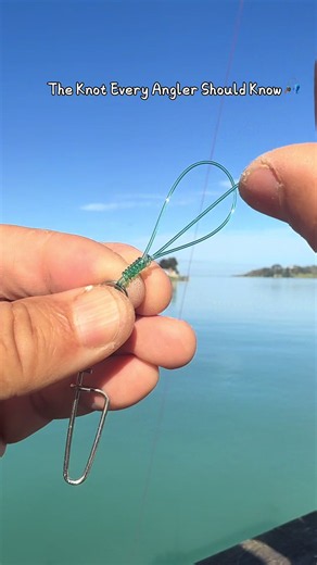 The Knot Every Angler Should Know 🎣#fishinglife #fishing #angler | fishing videos