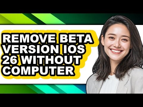 How to Remove Beta Version Ios 26 Without Computer - Step by Step
