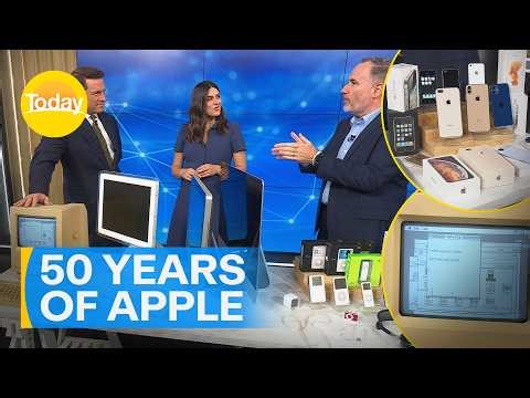 50 Years of Apple: From humble beginnings to trillion-dollar tech giant | Today Show Australia
