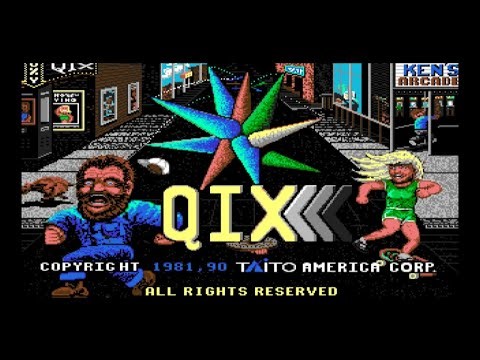 Qix [Apple IIGS Longplay] (1990) Taito America Corp.
