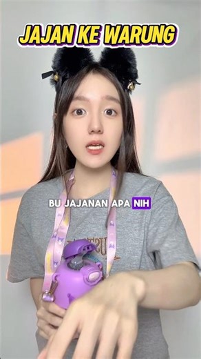 #pov : dilarang pegang jajanan di warung..