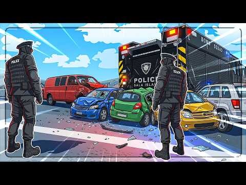 We Became BOMB SQUAD in The NEW Flashing Lights Update!!