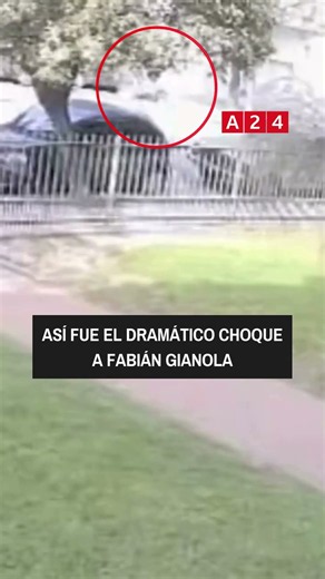 IMPACTANTE: APARECIÓ EL VIDEO DEL DRAMÁTICO ACCIDENTE DE FABIÁN GIANOLA POR EL QUE DEBE SER OPERADO