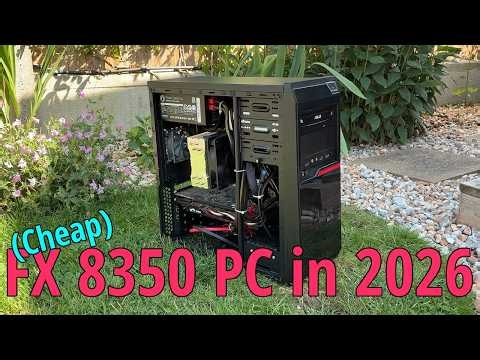 An AMD FX 8350 Gaming PC in 2026? Not Completely Terrible..