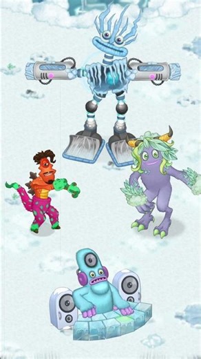 bbli$zard, Maggpi & Epic Wubbox QUARTET On Cold Island! #shorts