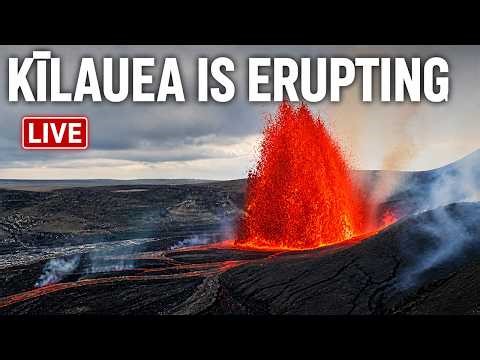 KILAUEA IS ERUPTING LIVE — THE GROUND IS CHANGING AGAIN