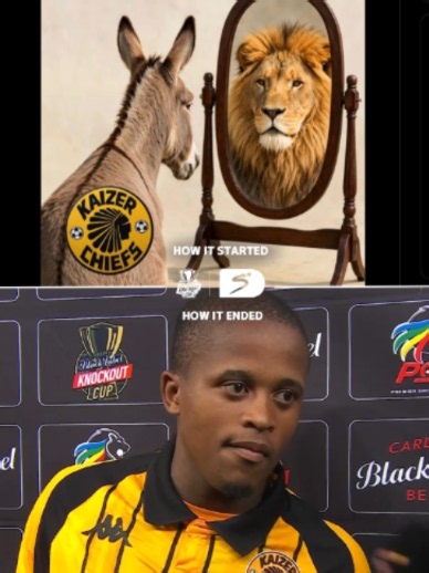 "Amadonkey aba gijimisile namhlanje." uWandile Duba is fighting fire w... | kaizer chiefs vs ts galaxy