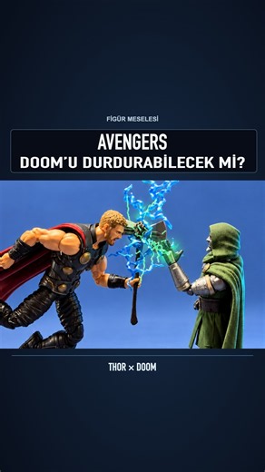 Avengers vs Doctor Doom ⚡ 3 Kahraman Yeter mi? #Shorts