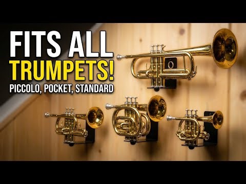 String Swing Trumpet Holder Review: Great For Trumpets Of All Sizes! (Piccolo, Pocket, and Standard)