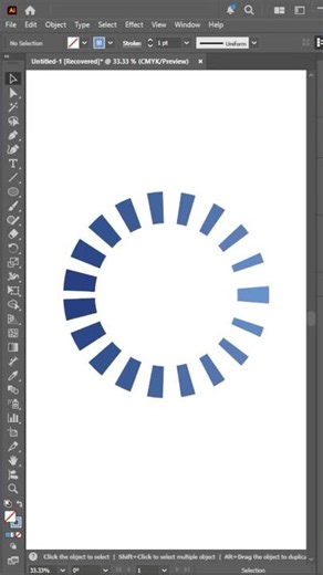 How to draw a loading icon in adobe illustrator #loading #graphicwing #graphicdesign