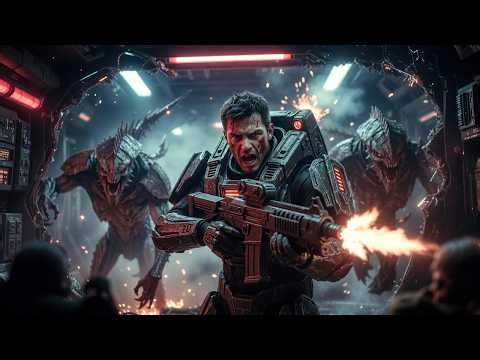 30 Human Marines vs Alien Raiders | Epic Space Rescue Story