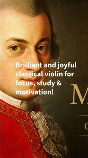 Mozart - Concerto No.5 in D Major, I. Allegro + Cadenza 🎻 Brilliant Classical Violin #studymusic