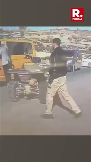 Israeli Soldier Rams Praying Palestinian With ATV in West Bank