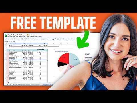 FREE and Easy Budget Tutorial 2026 | Budget Spreadsheet GOOGLE SHEETS