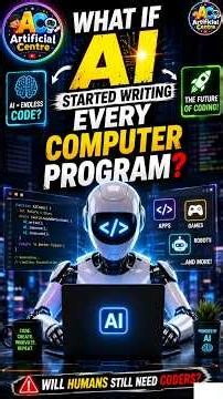 What if AI started writing every computer program in the world? #aicareers #rebootingai #ai