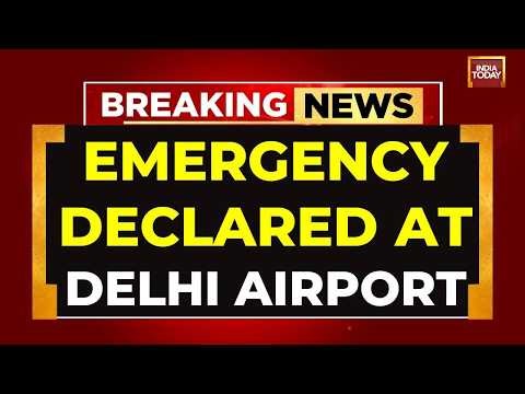 Full Emergency At Delhi Airport After IndiGo Flight Reports Suspected Engine Failure | India Today