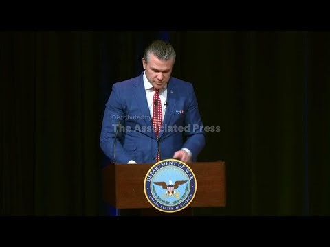 Pete Hegseth reads a prayer adapted from the movie 'Pulp Fiction'